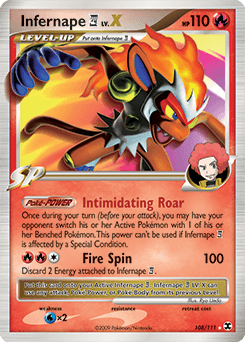 Infernape E4 LV.X